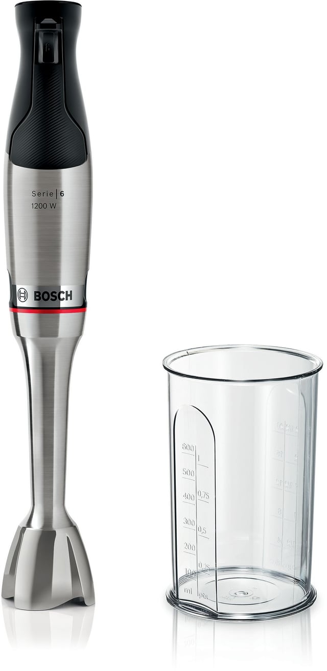 Bosch Serie 6 MSM6M810 blender 0,6 L Mélangeur par immersion 1200 W Acier inoxydable