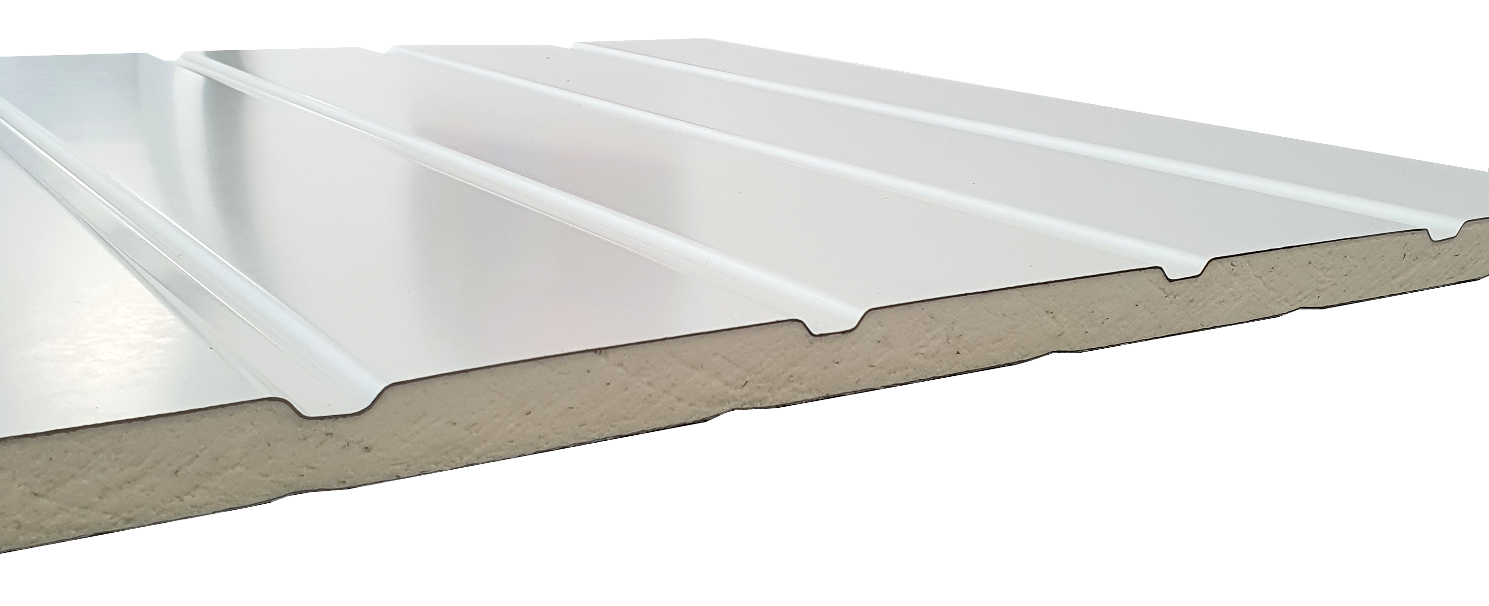 Porte de garage basculante blanche l.240 x H.200 cm x Ep.20 mm - 2