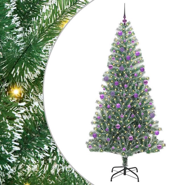 HOMCOM Albero Di Natale Artificiale Con Luci LED Colorate E Fibre Ottiche 90 Rami Base In Metallo Pieghevole 90cm Bianco 83314350 HOMCOM Albero Di Natale Artificiale Con Luci LED Colorate E Fibre Ottiche 90 Rami Base In Metallo Pieghevole 90cm Bianco 83314350