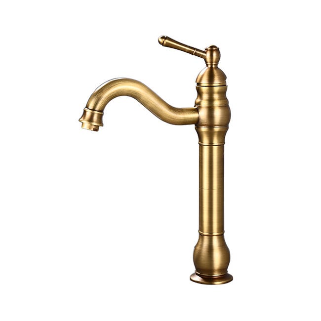 Grifo mezclador de lavabo de latón para agua fría, montaje en pared Grifo mezclador de lavabo de latón para agua fría, montaje en pared