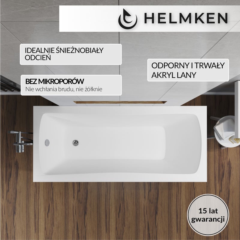Wanna akrylowa Helmken Luna 160 х 70 / 23093003