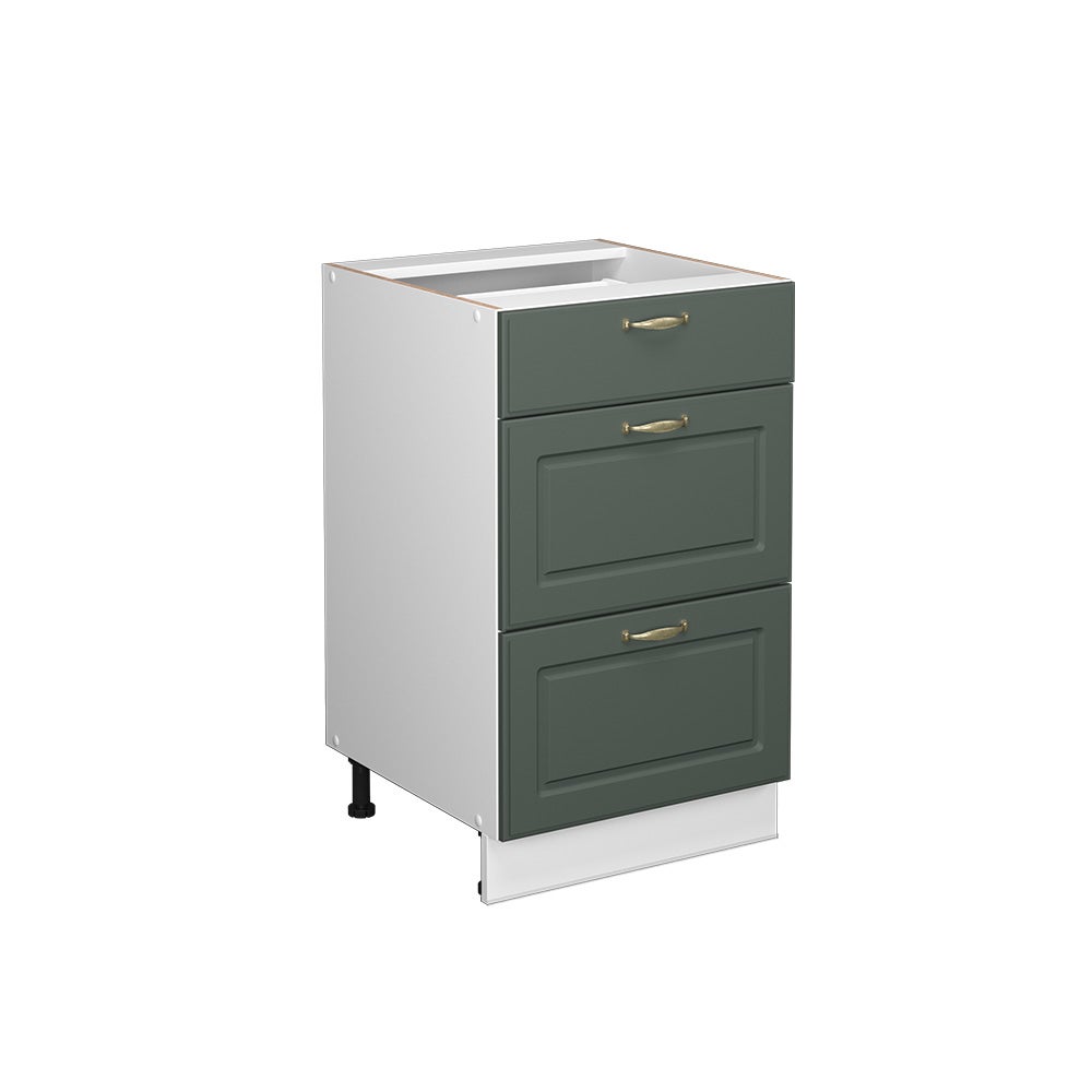 Vicco Szafka dolna do kuchni Fame-Line, Green Gold Country, 50 cm bez blatu roboczego