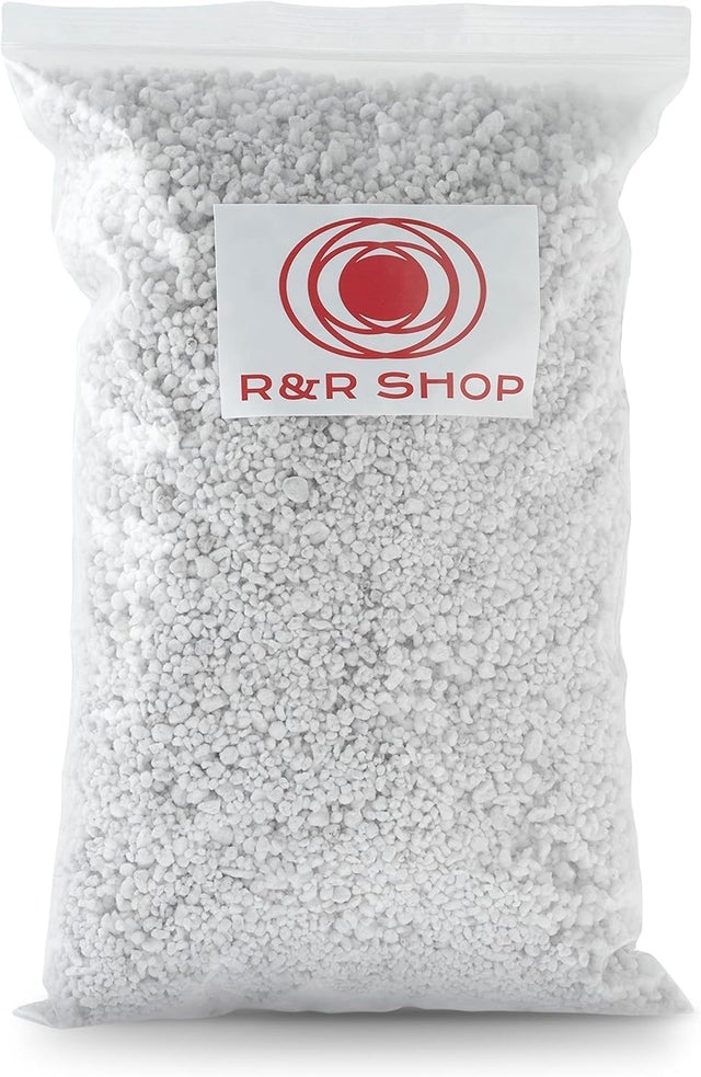 R&R SHOP – Perlite expansée moyenne, pH neutre, idéale pour le jardinage, la germination, l'aération et la croissance des plantes (20 litres)