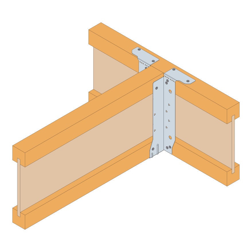 Etrier pour poutres en I 91x300mm - ép 0.9 - 3