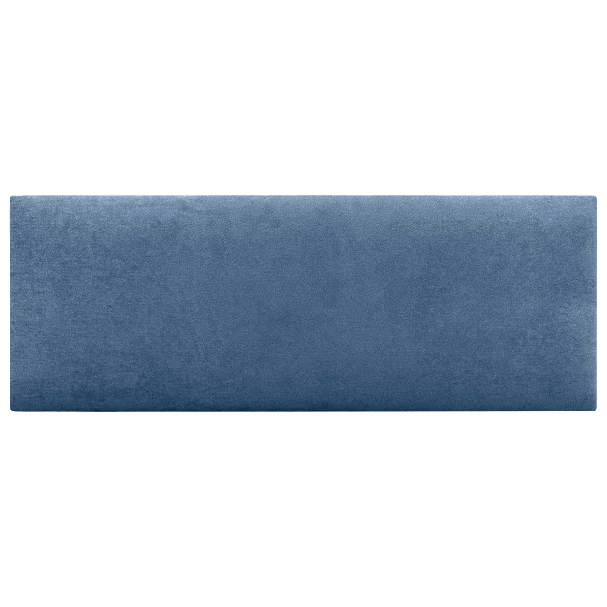 DHOME Cabecero de Tela AQUALINE Liso cabeceros Cabezal tapizado Cama Lujo (Tela Azul, 135cm (Camas 120/135/140)) - 3