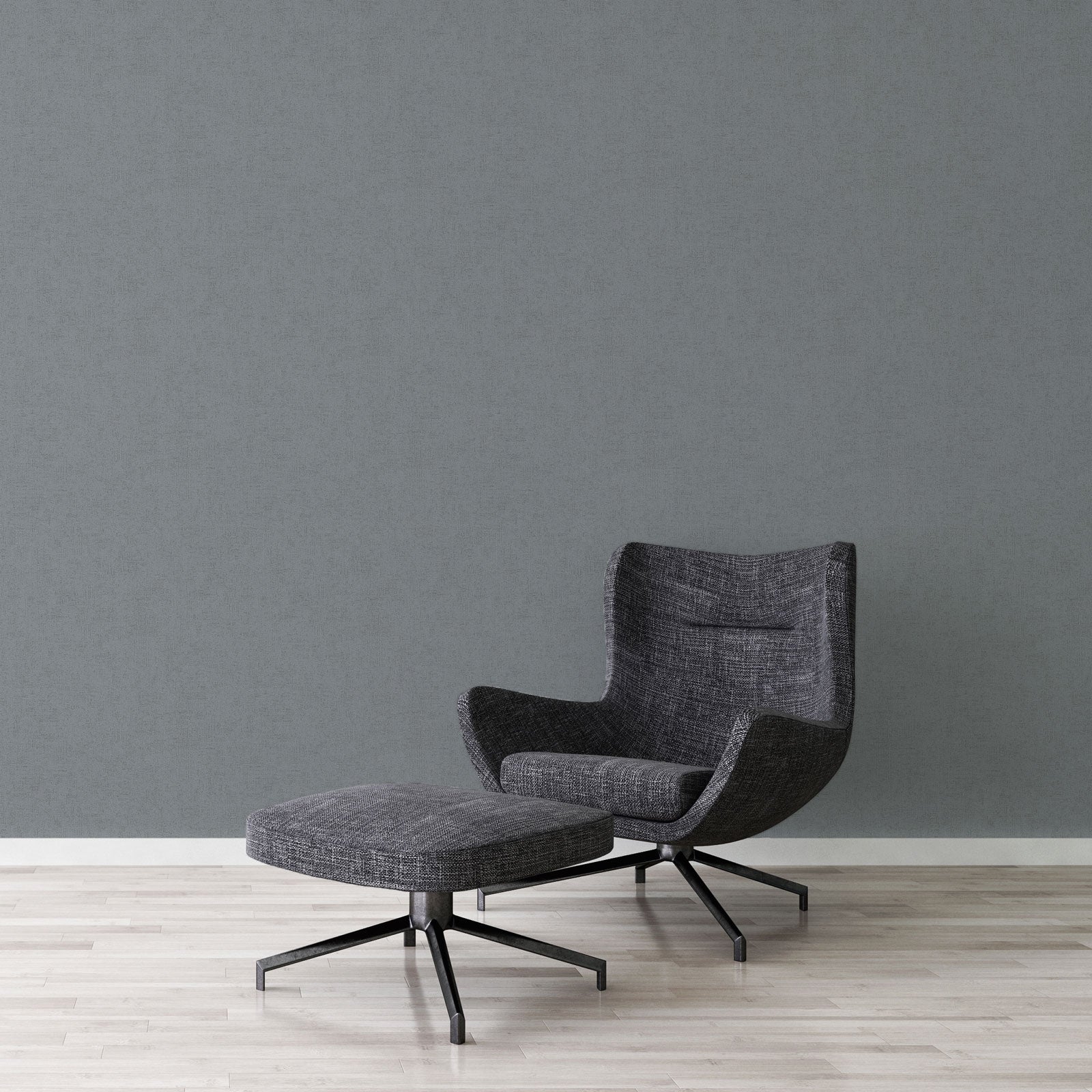 Papel pintado oscuro gofrado papel pintado de pared gris grafito con textura granulada papel pintado decorativo estilo industrial