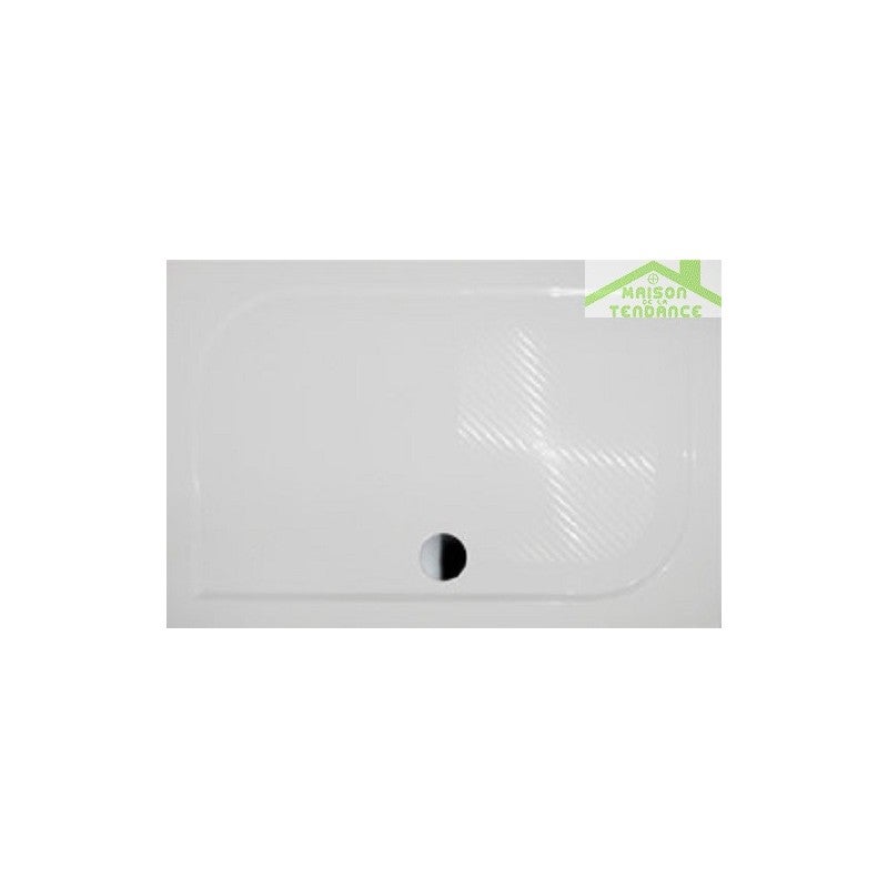 Pliable Base De Douche, 104x104x13cm Grand Receveur De Douche Portable