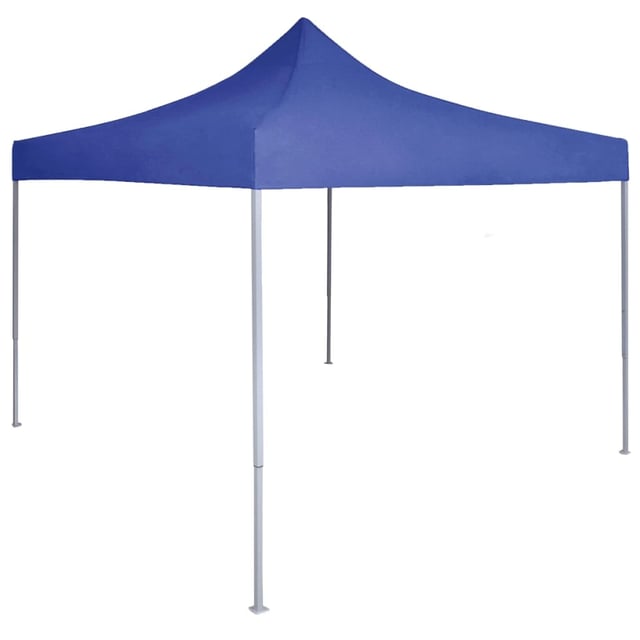 Maison Exclusive - Gazebo Professionale Pieghevole 2x2 m in Acciaio Blu
