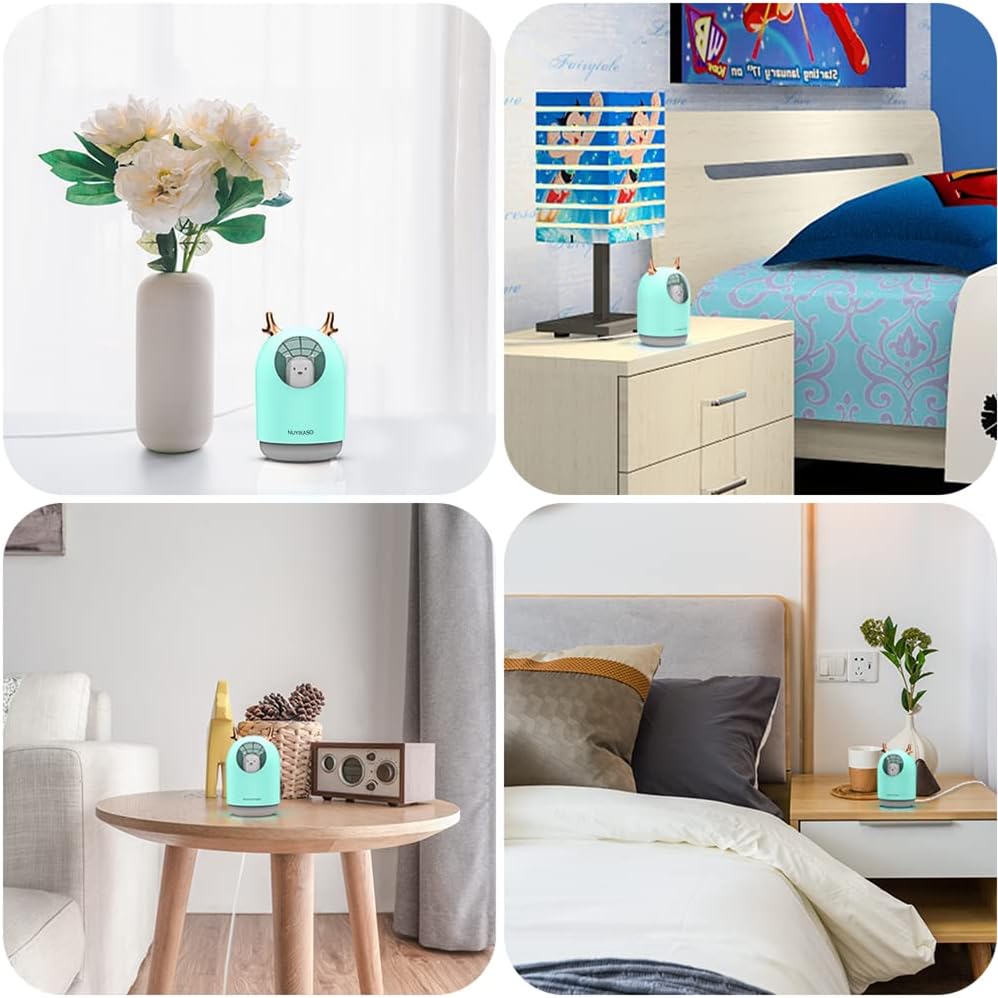 Humidificateur 300 Ml Ultrasonique RGB 7 Couleurs - Silencieux LED Chambre Bébé Bureau - Hydratation & Ambiance Relax