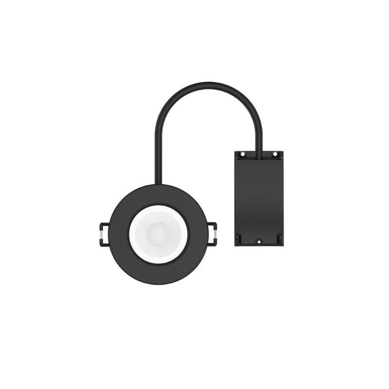Spot LED étanche encastrable Dimmable CCT 6W Noir IP65 - SILUMEN - 2