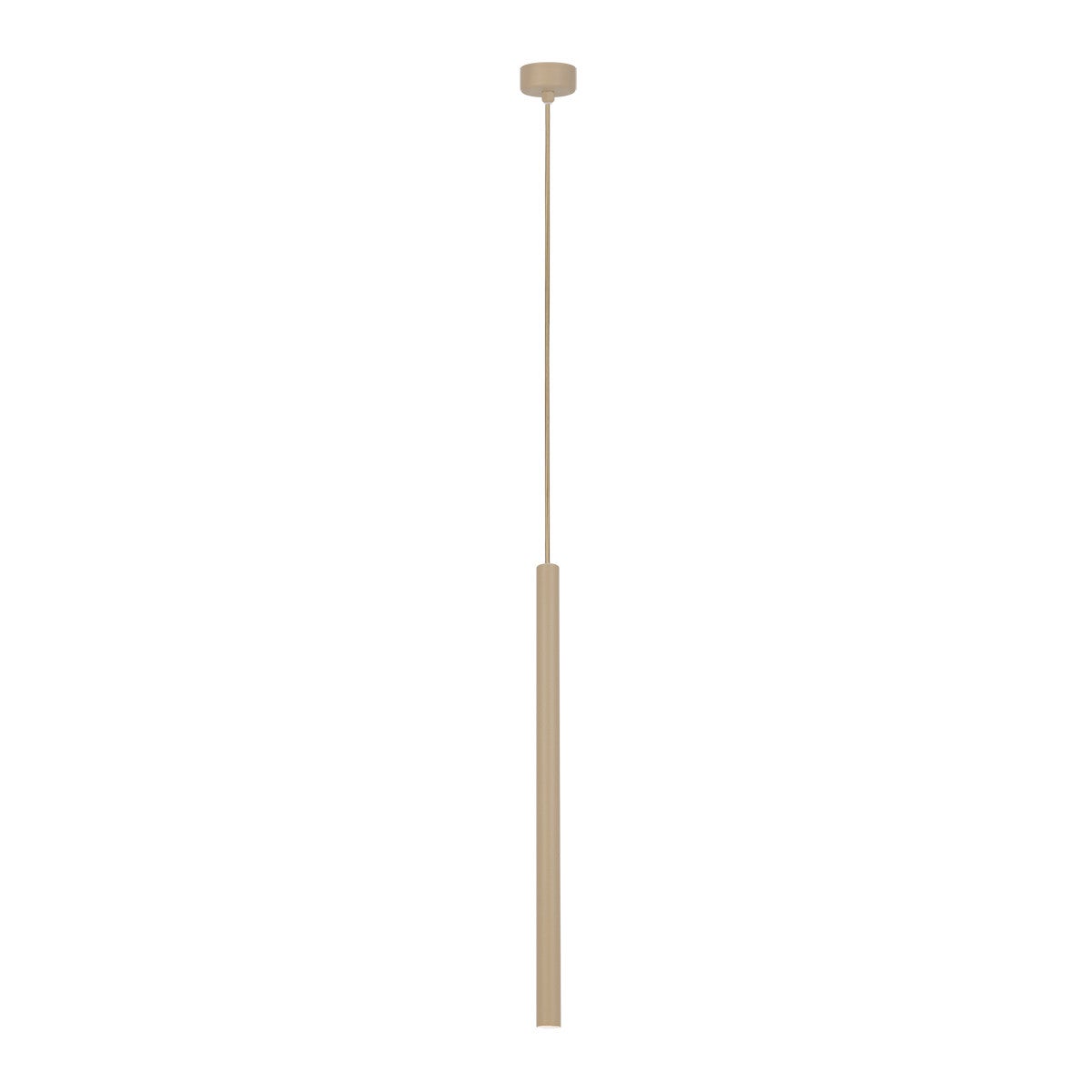 Lampa wisząca SUNO beżowa 1xG9x15W metal wym:120x6x6cm IP20 Kaja