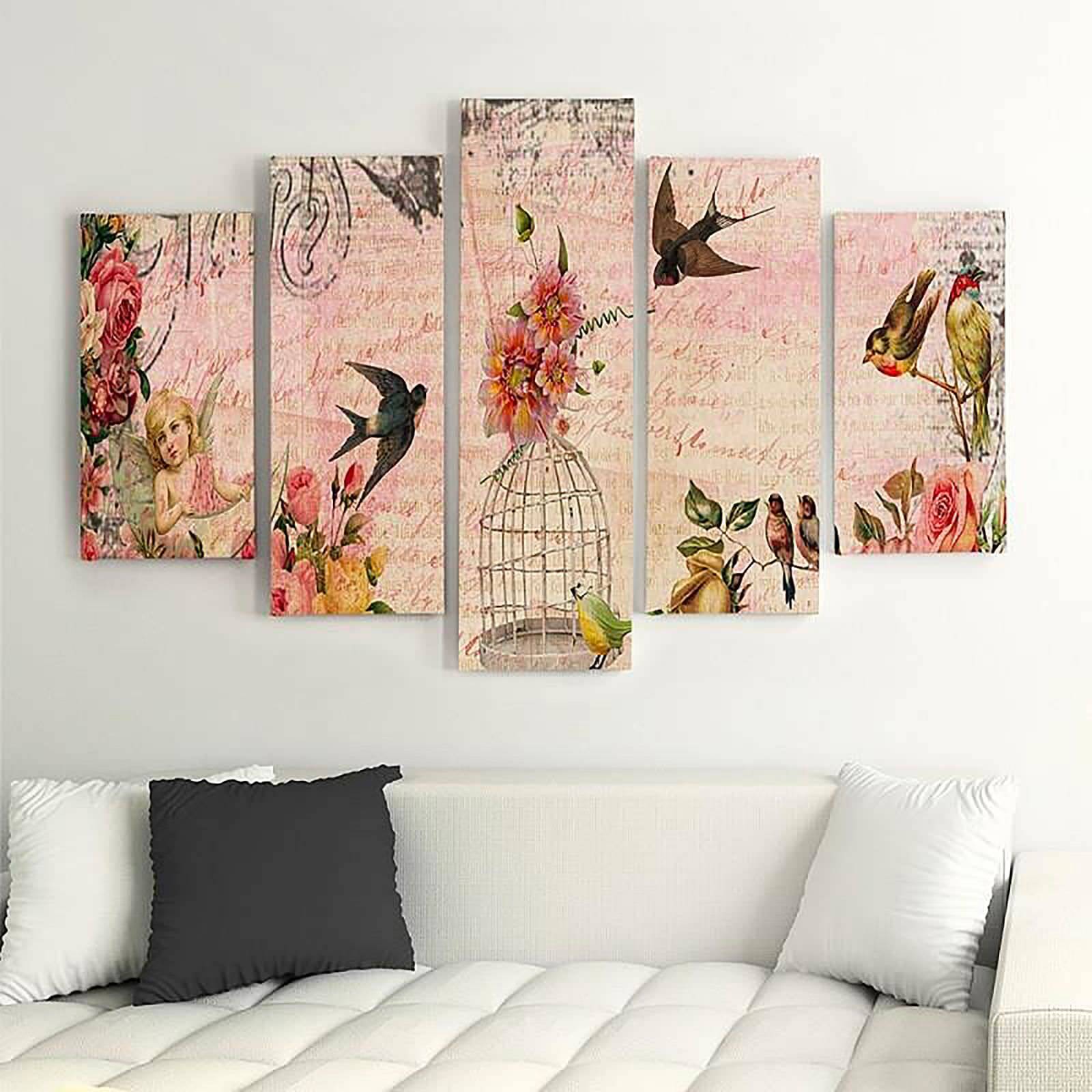 Tableau une carte de paris - 100 x 70 cm - 5