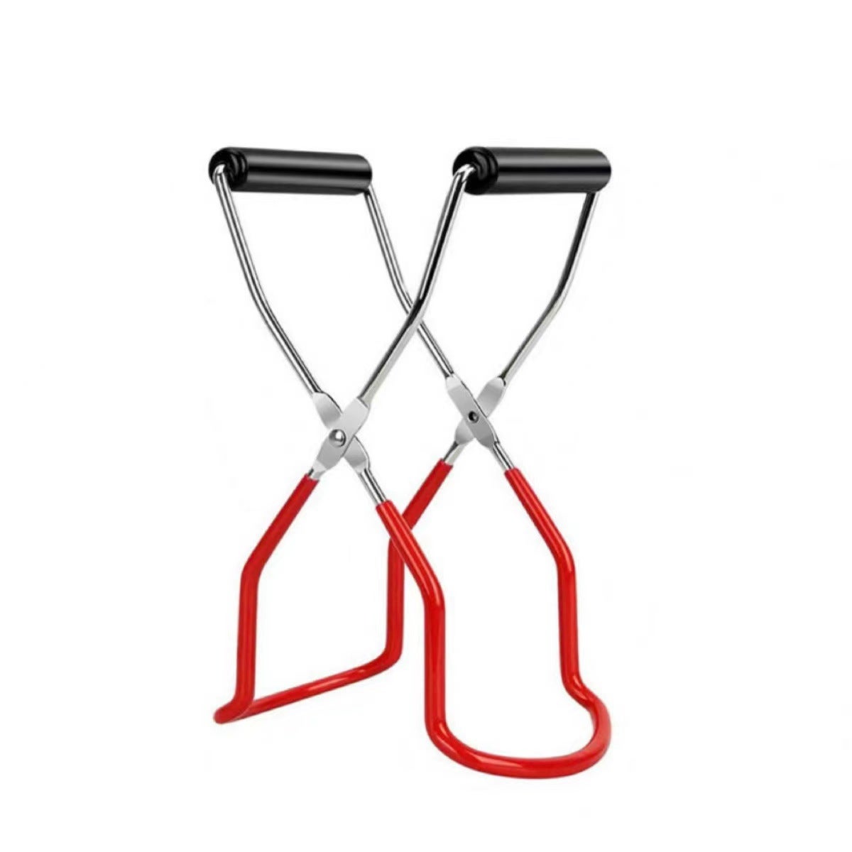 (Czerwony) klips do słoików, klipsy do słoików do konserwowania, klipsy do słoików ze stali nierdzewnej, uchwyt zabezpieczający przed oparzeniem, szcz