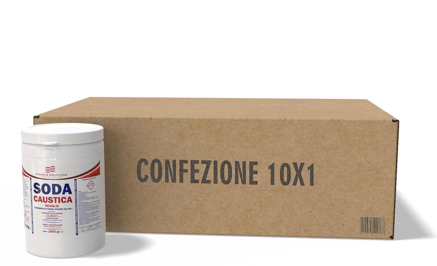 Cartello attenzione Soda Caustica - EN ISO 7010 in alluminio