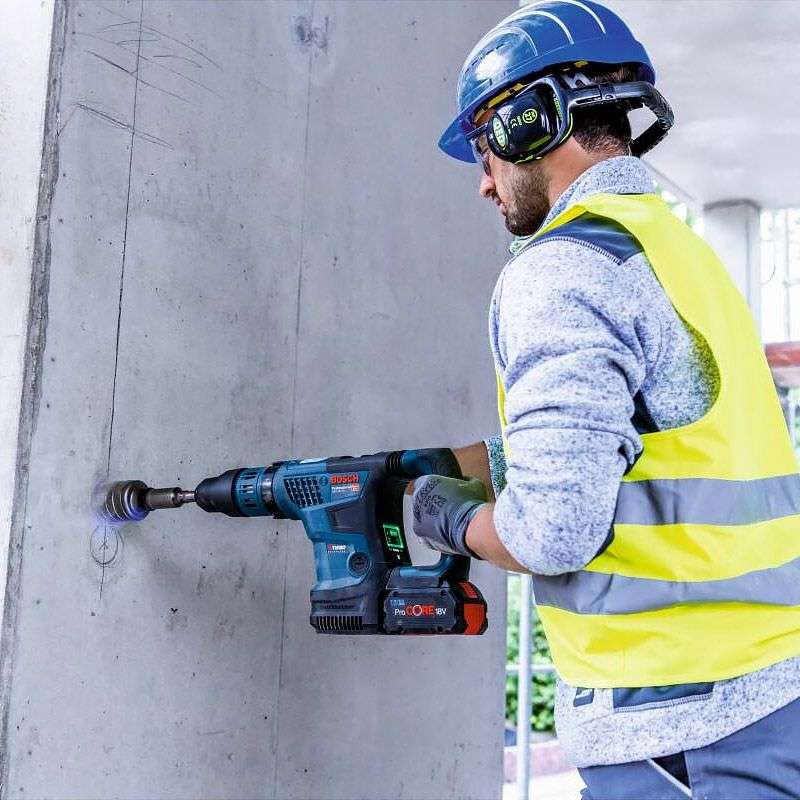 Wiertarko-wkrętarka udarowa SDS-Max 18 V, 7,0 J Biturbo (tylko narzędzie) GBH 18 V-36 C - BOSCH 0611915001 - 3