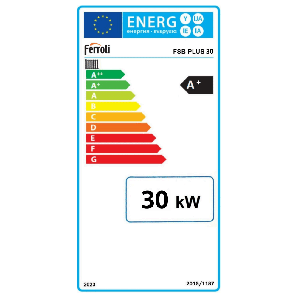 Caldaia a legna FSB Plus 30 kW Ferroli - 9