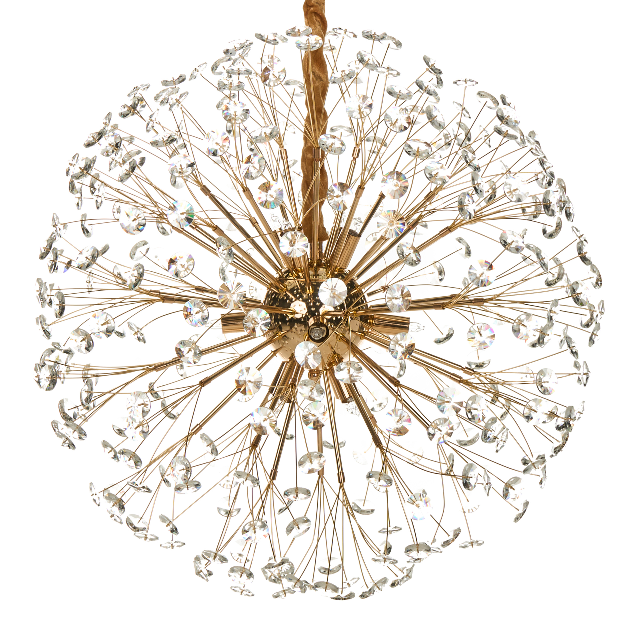 Candelabru TIMANE Sticlă Alamă