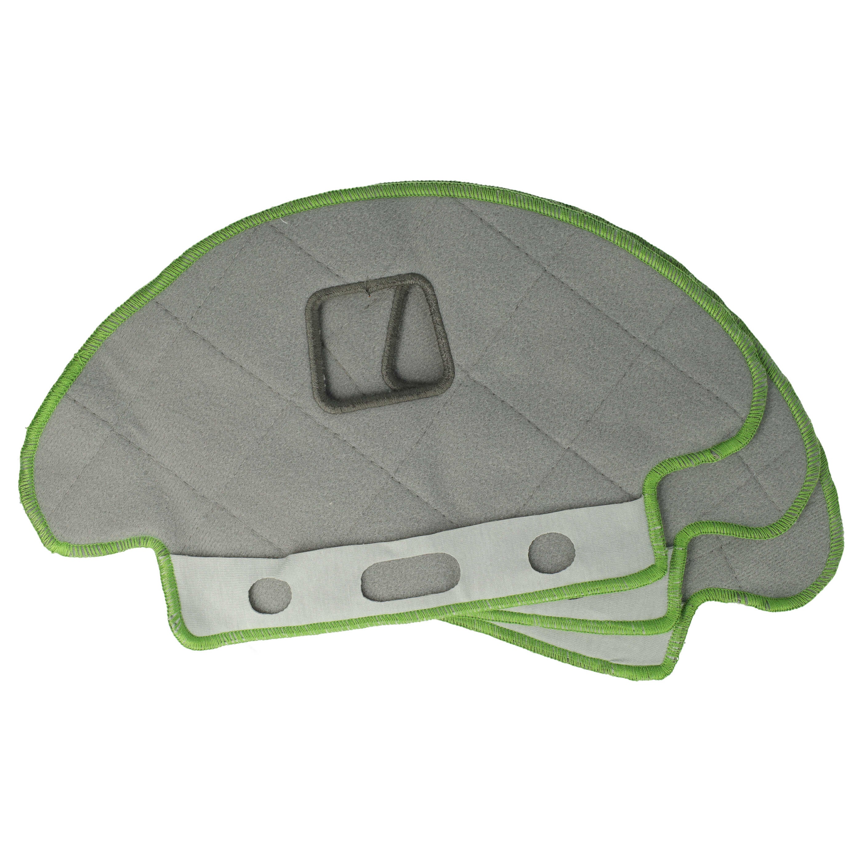 vhbw 3x lingettes parquet carrelage compatible avec iRobot Roomba Combo aspirateur robot - lingette pour lavage, tampon microfibre 18 x 14,5 cm - 5