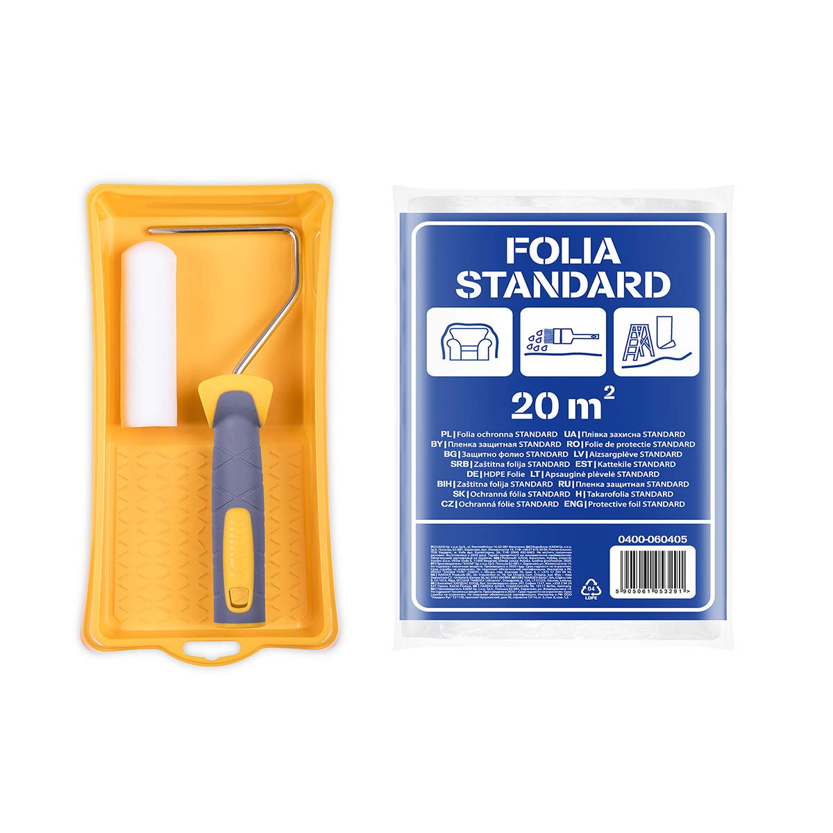 Niveau à Bulle HARDY WORKING TOOLS Série 42 - 60cm Jaune - Horizontal Vertical 45°