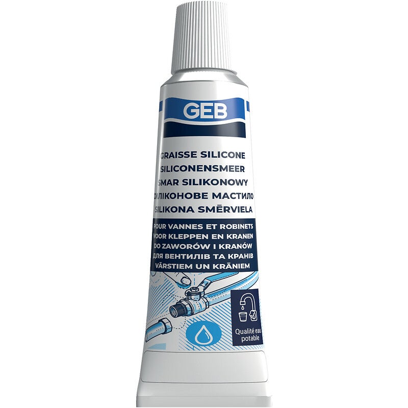 Graisse silicone translucide - étui tube 125ml - 3