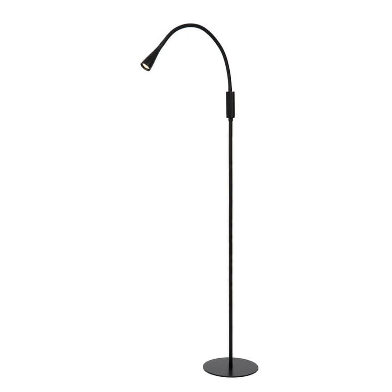 Lampa podłogowa stojąca Zozy czarna LED 3W 3000K 250lm wym: 145 x 13,5 x 8,5 cm metal Lucide