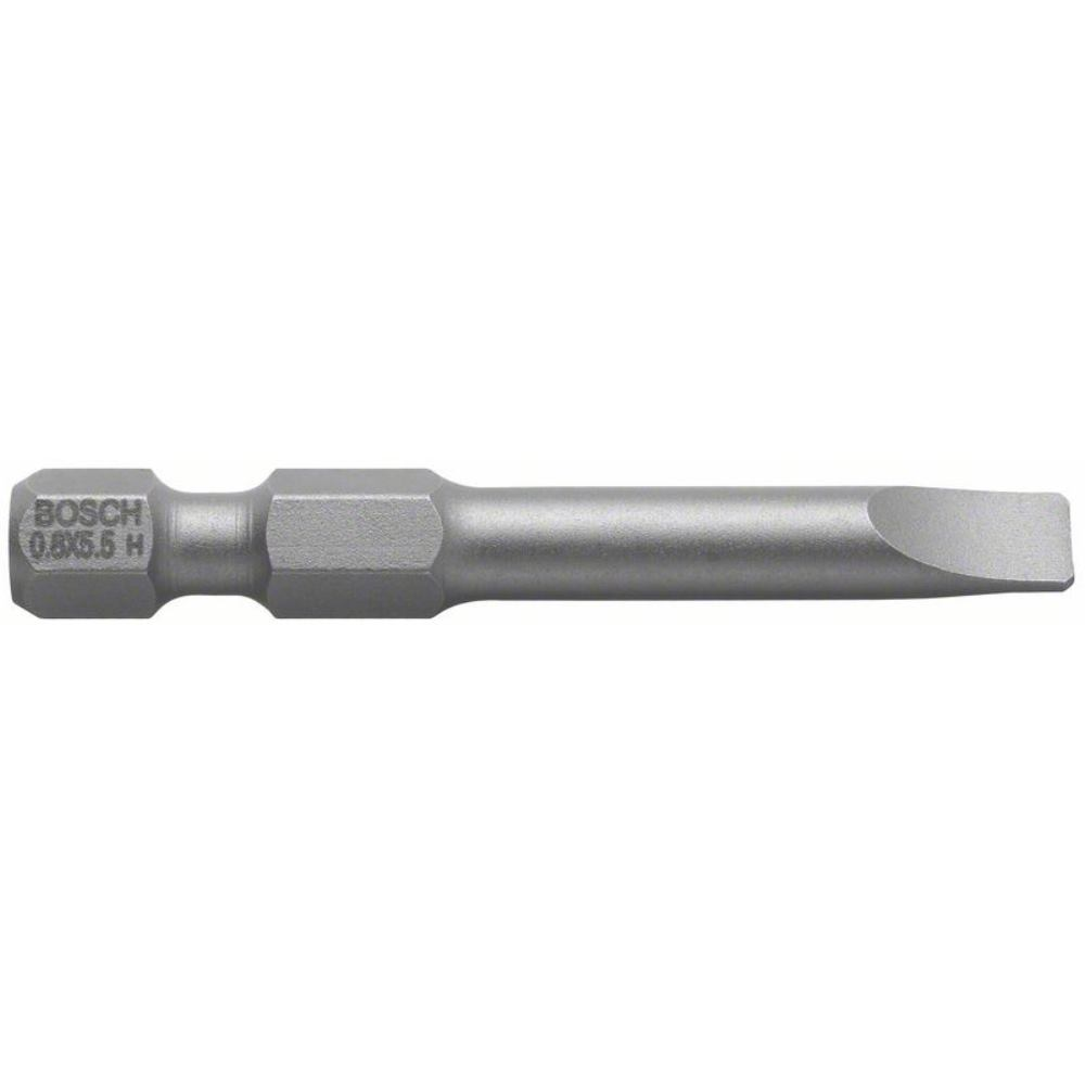 Bosch 3x Bit wkrętakowy Extra-Hard, S 0,8 x 5,5, 49 mm - 2607001479