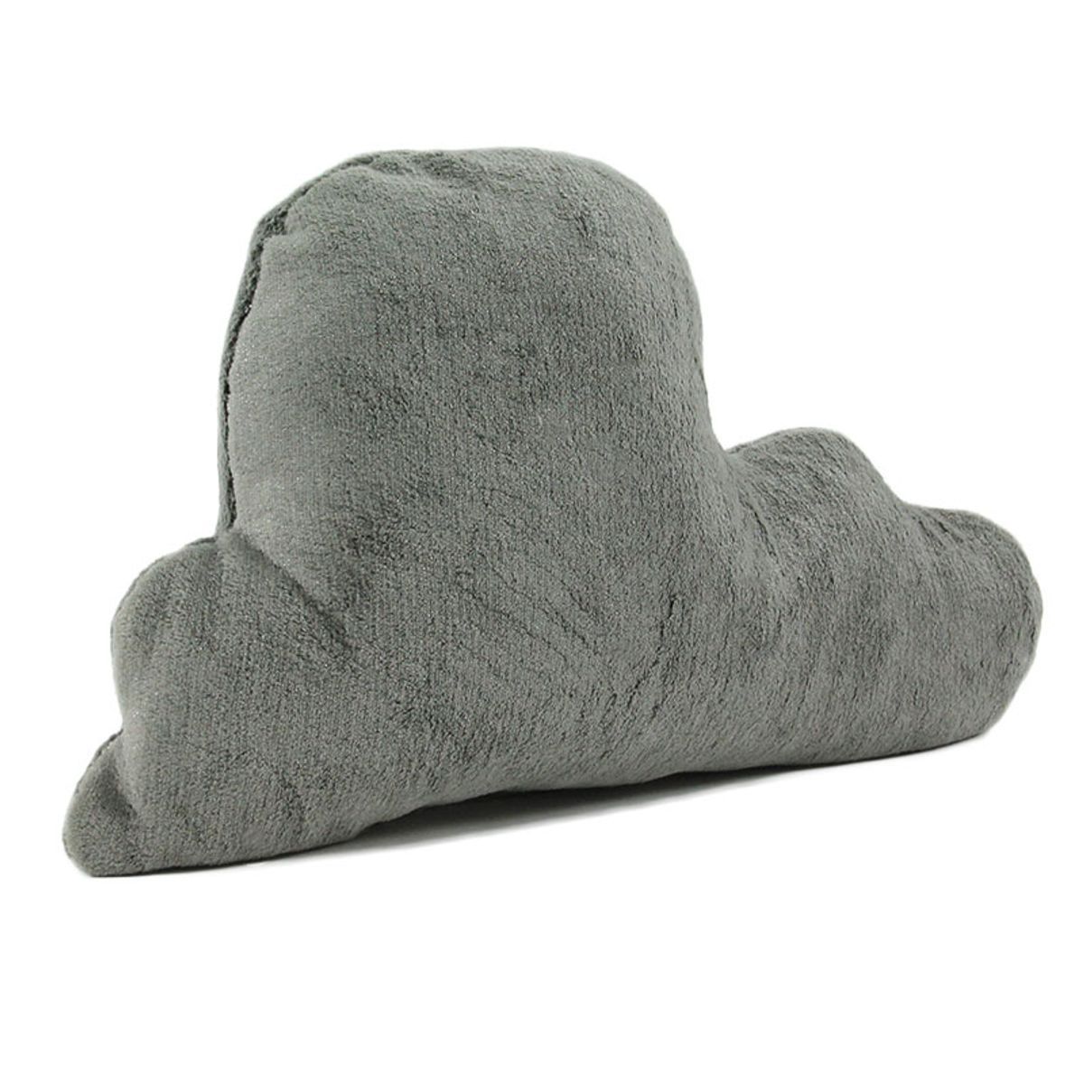 COMETE - Coussin extra-doux en forme de nuage gris 27x44 - 5