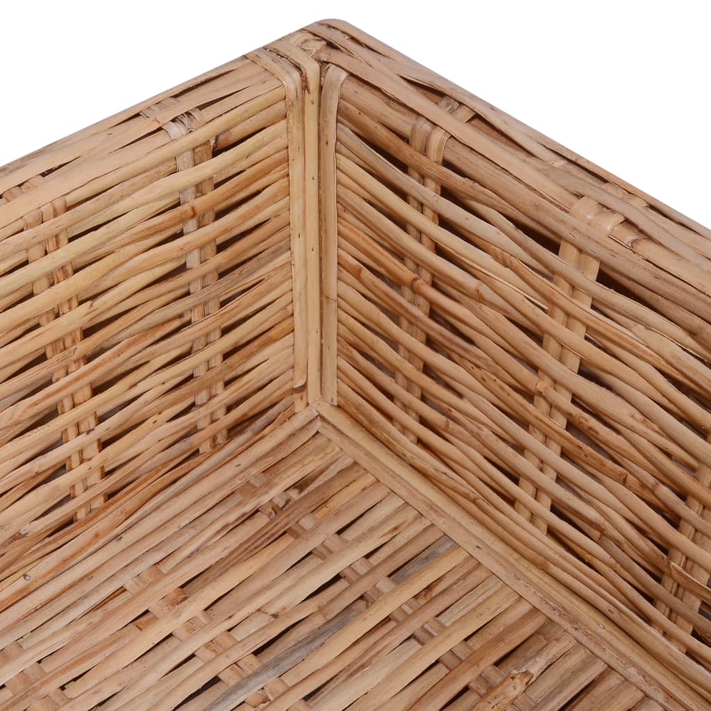 Maison Exclusive - Set Divano 16 pz in Rattan Naturale - 7