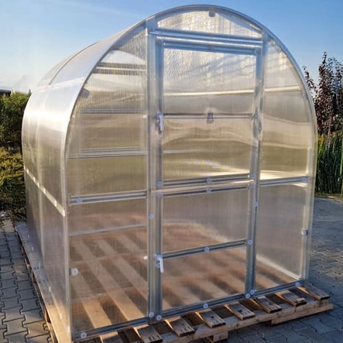 Serre de jardin KLASIKA SLIM 2 x 6 m (12 m²) , 4 mm avec revêtement en polycarbonate - 6