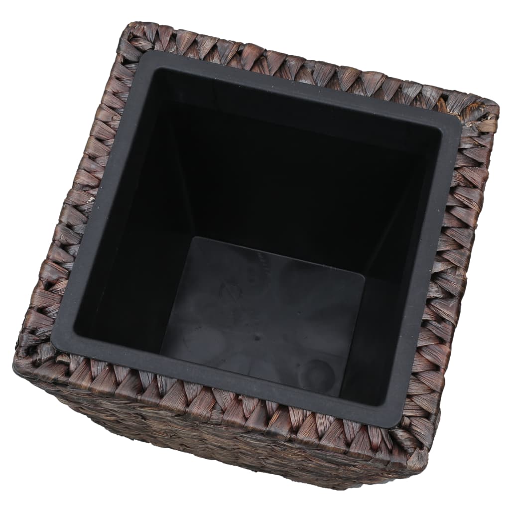 Jardinière lit surélevé plantes fleurs jardin 3 pcs Jacinthe d'eau marron 02_0001341 - 6