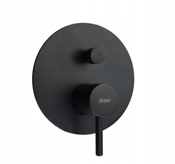 ROBINET DE BAIGNOIRE ENCASTRÉ REA LUNGO + BOX BLACK - 3