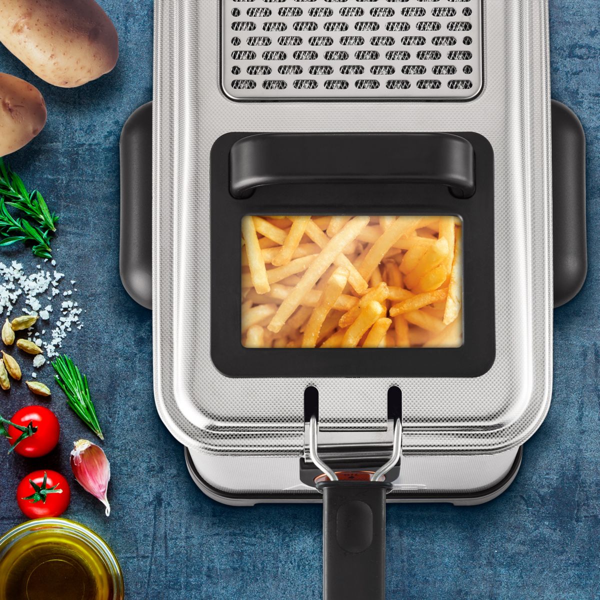 Friteuse semi-professionnelle TEFAL Filtra Pro 4L FR516110 - 6