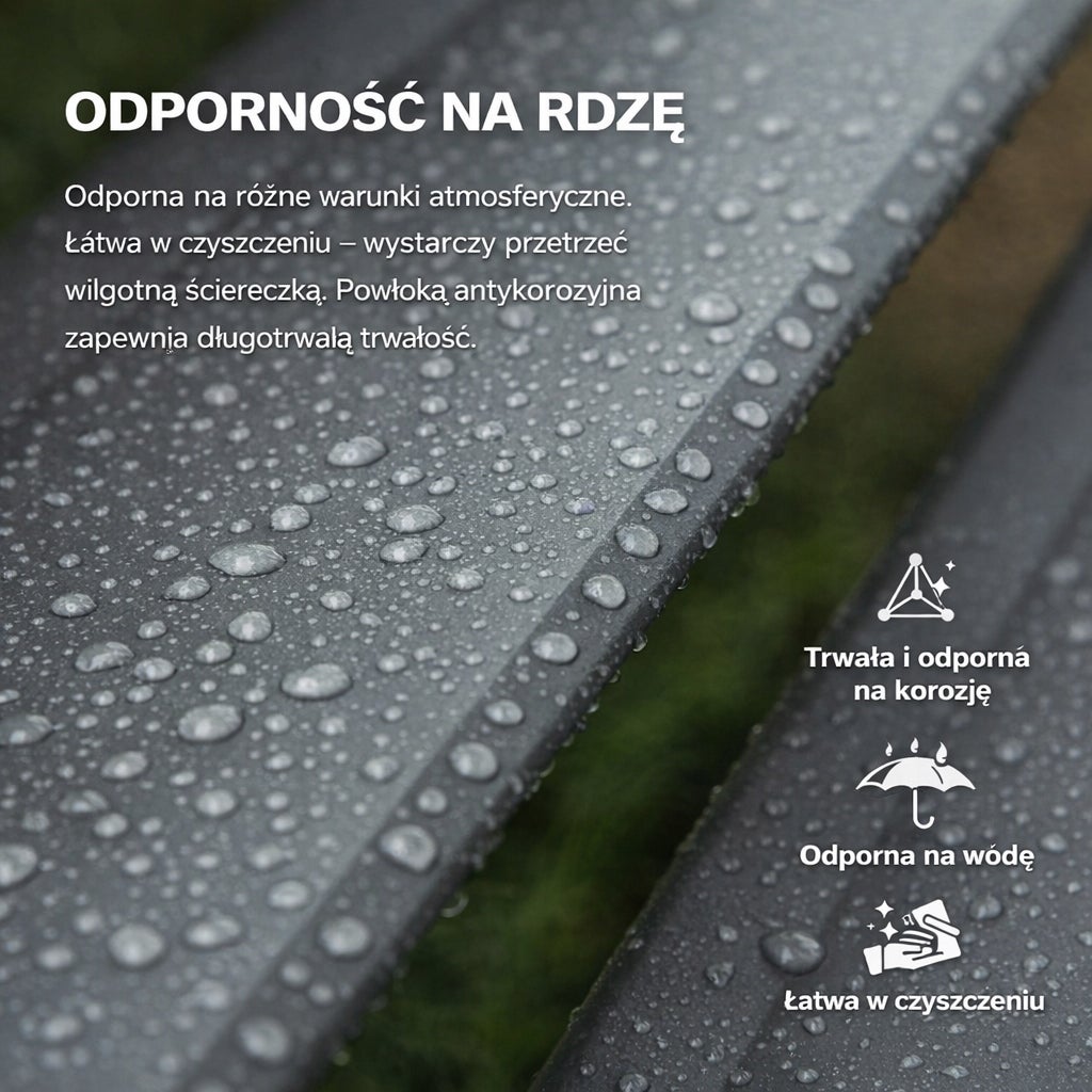 Pergola Altana Tarasowa Aluminiowa z otwieranym dachem Antracyt 3x4m - 8