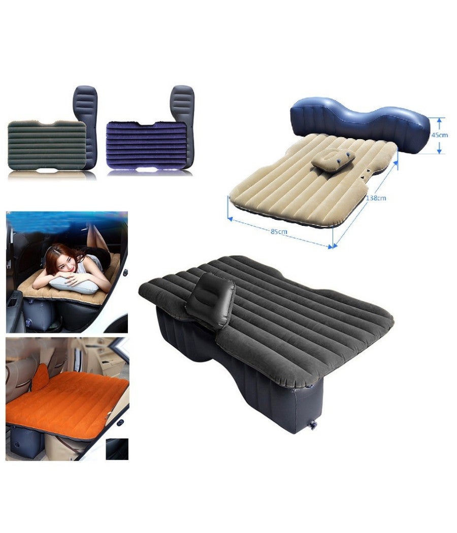Eosnow Materasso ad aria gonfiabile per auto Letto galleggiante Cartone
