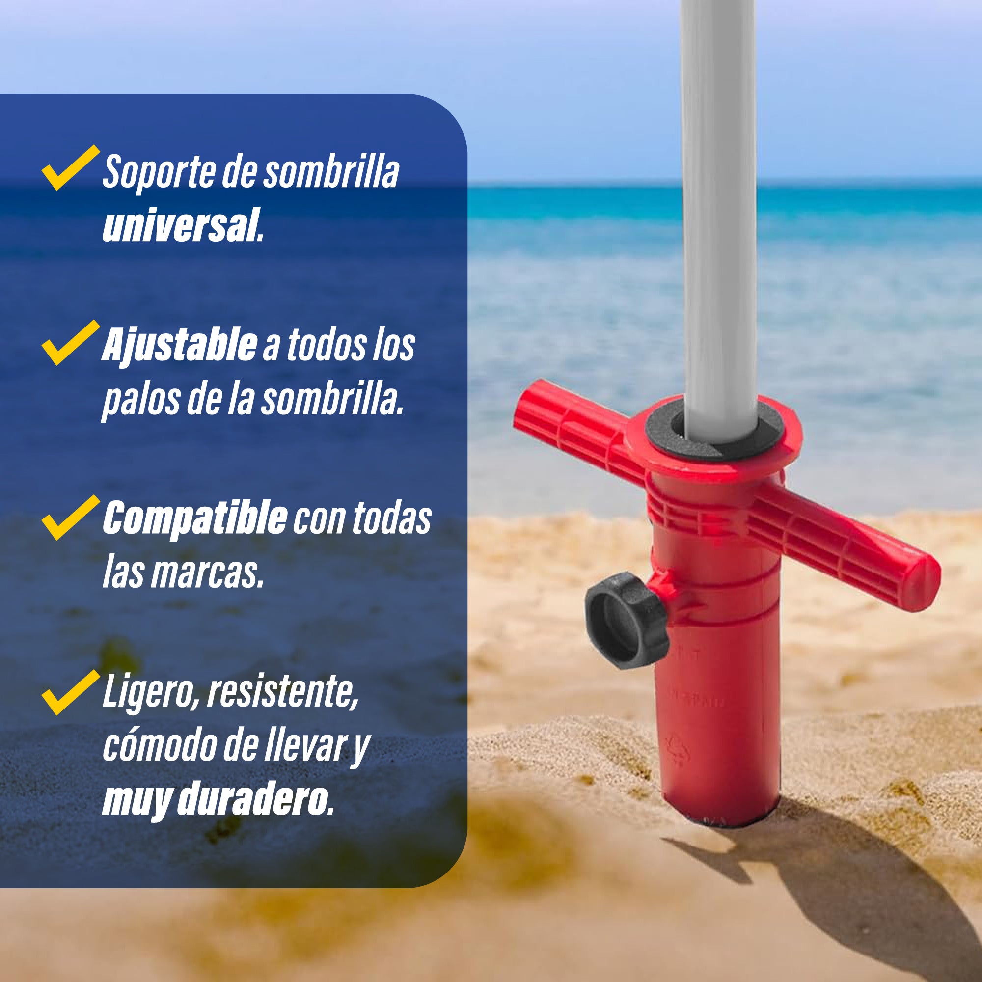 Piquet De Parasol (32 x 16,5 x 6,50 cm) - 6