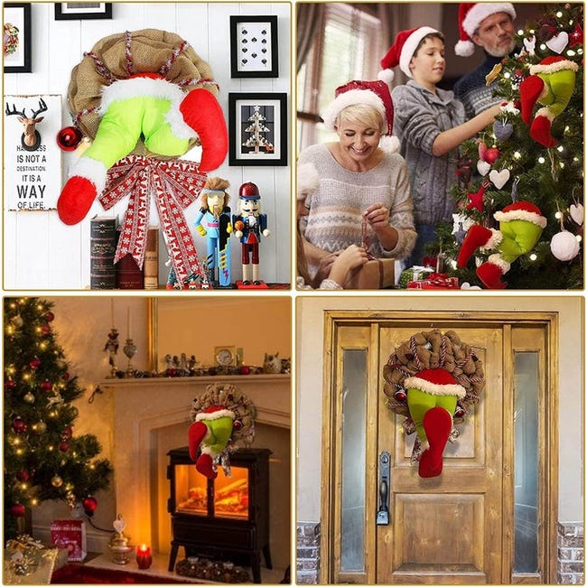 Grinch De Noël Décorations, 30 Pièces Grinch Deko Grinch Décorations De Grinch De Noël Décorations, 30 Pièces Grinch Deko Grinch Décorations De