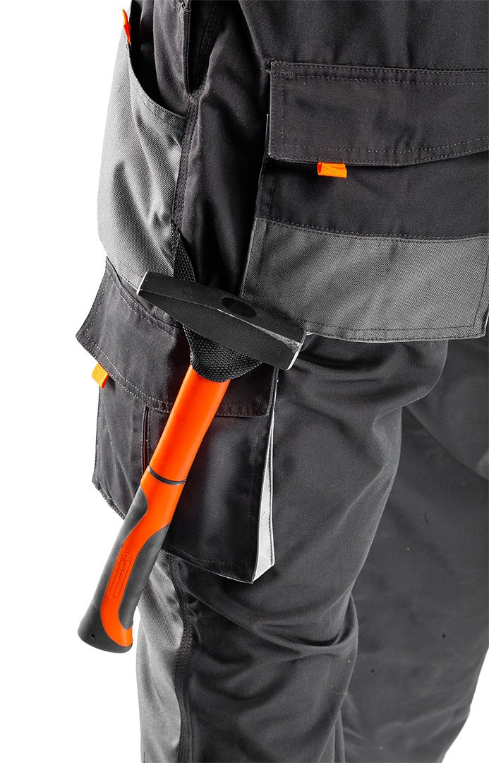 Spodnie robocze na szelkach HD, r. S/48 NEO TOOLS - 8