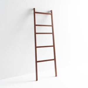 Échelle Décorative En Bois ARHome - 160 X 40 Cm - Frêne Blanc - Porte-serviettes Ou étagère - Fabriqué En Italie