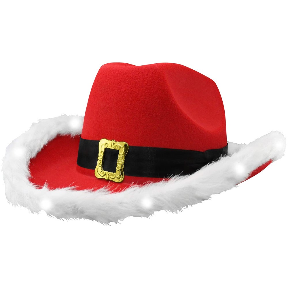 Ianulus Chapeau de Cowboy en Cuir, Polyvalent et Durable, Ombrage Unisexe, Halloween, Cosplay, Déguisements, Accessoires de Fête (Marron clair, M