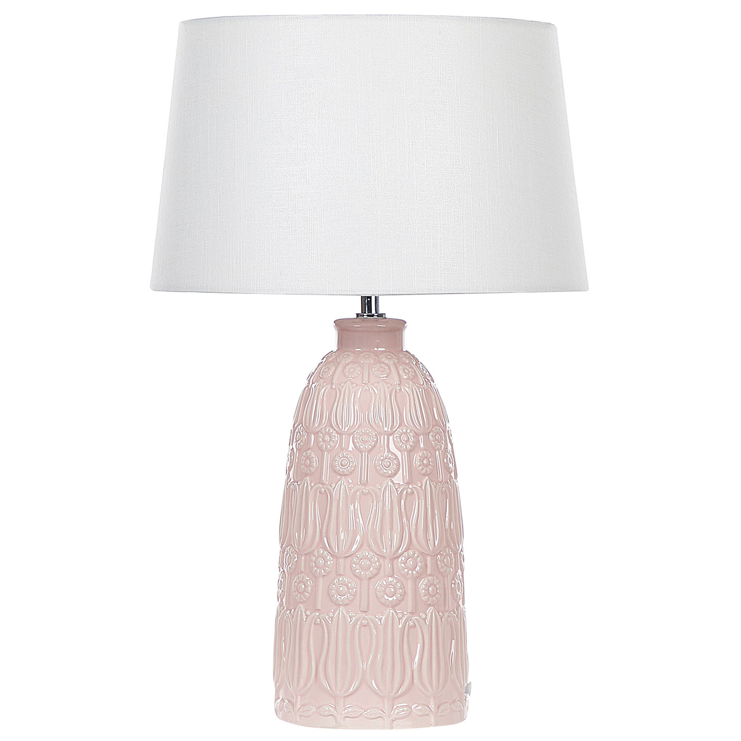 Lampă de masă ZARIMA Ceramică Roz