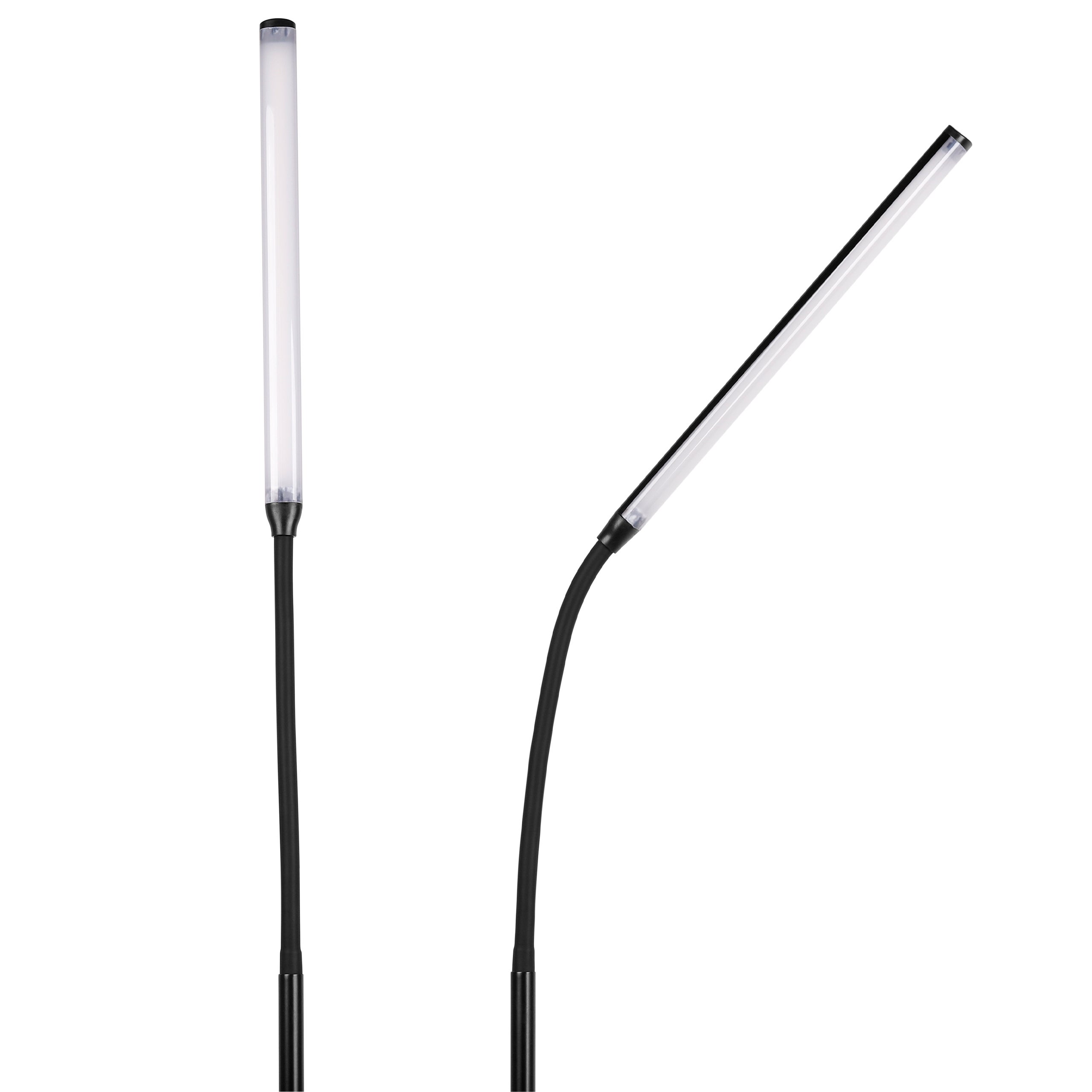 Lampa podłogowa LED Meso stojąca czarna 170cm 3CCT 8W elastyczna ściemnianie MasterLED - 7