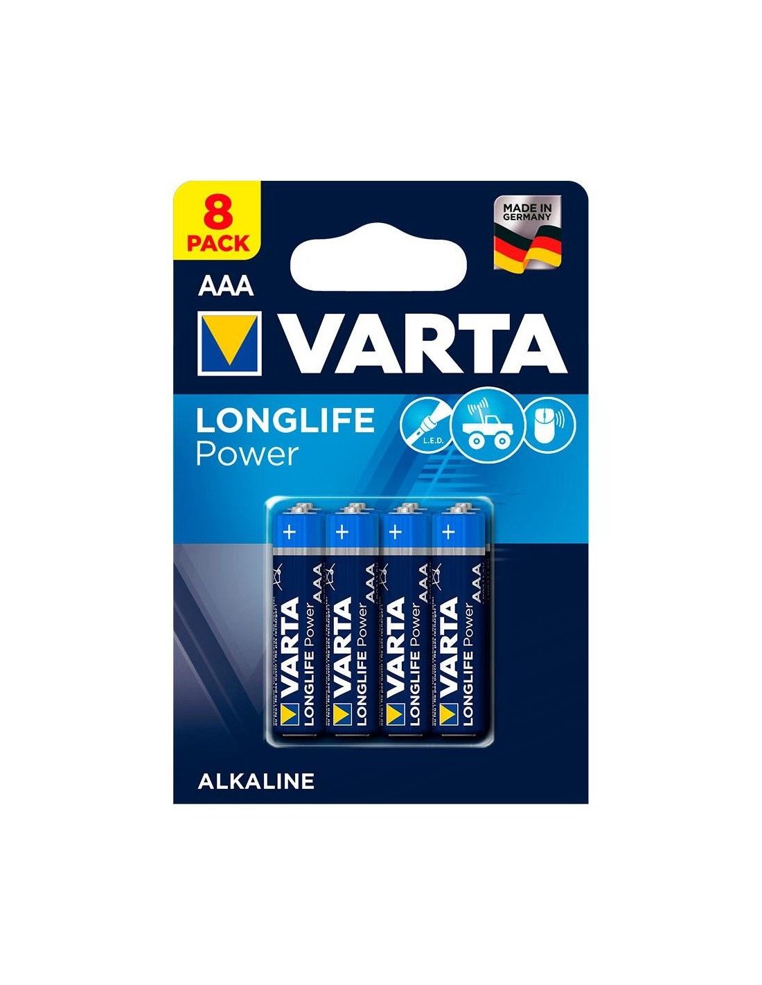 Varta 1x8 High Energy AAA LR 03 Batterie à usage unique Alcaline - 6