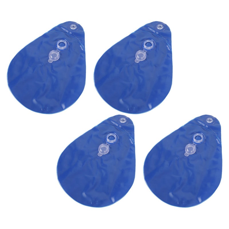 Lot de 10 poids de bâche de piscine en PVC bleu, pour l'hivernage des piscines hors sol. - 5