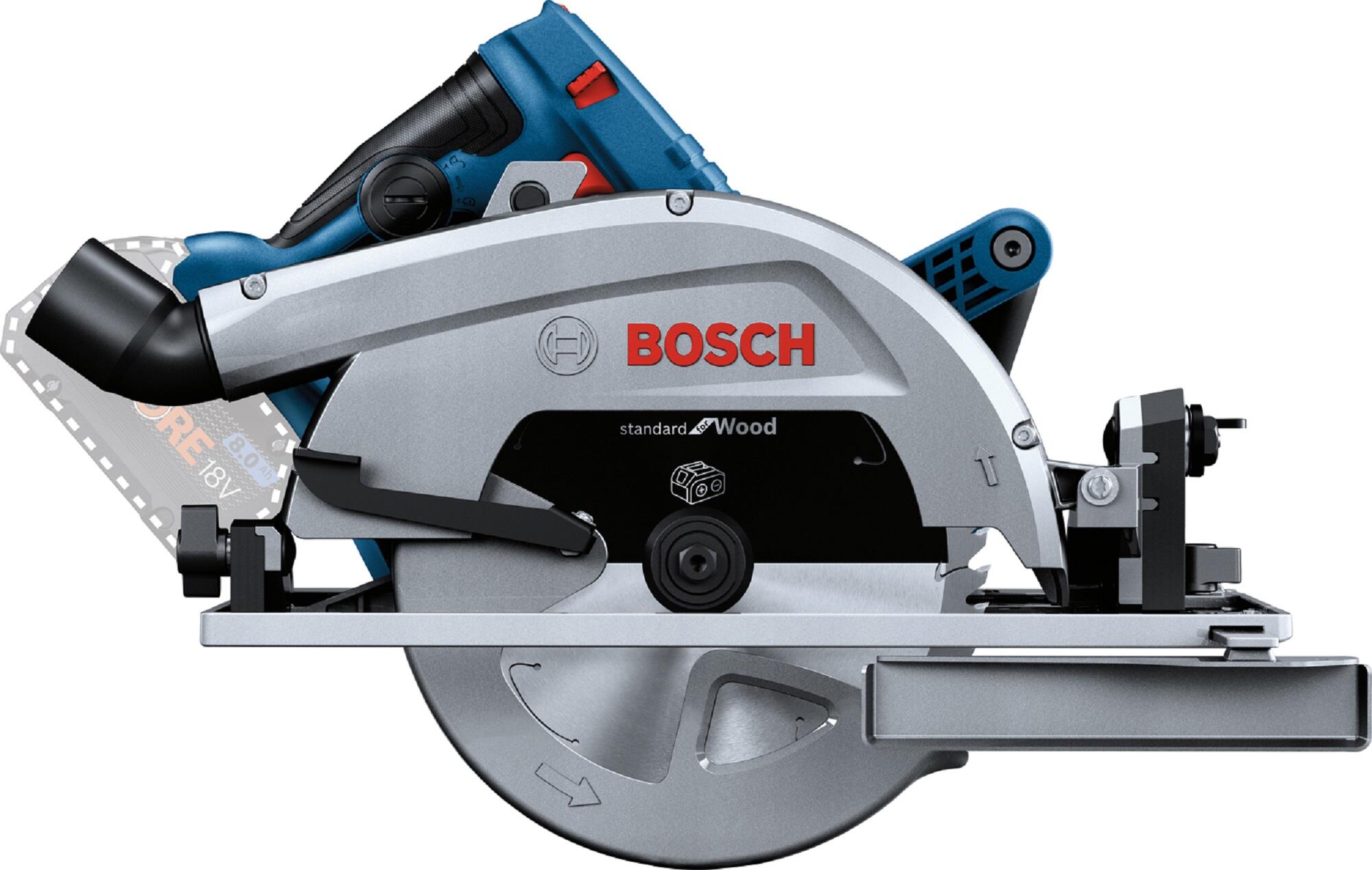 Pilarka tarczowa 18 V BOSCH PROFESSIONAL GKS 18V-68 GC, 190 mm, bez akumulatora - 2