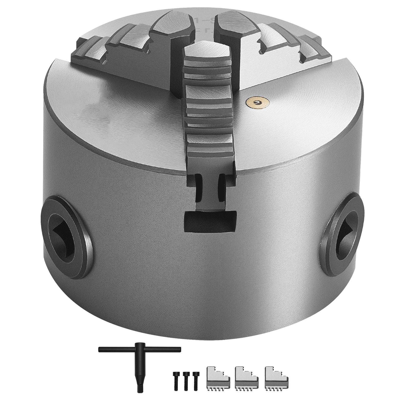Mandrin Auto-Centurant 100mm M18 Pour Tour - Kit 4 Mâchoires Professionnel Bois Et Métal