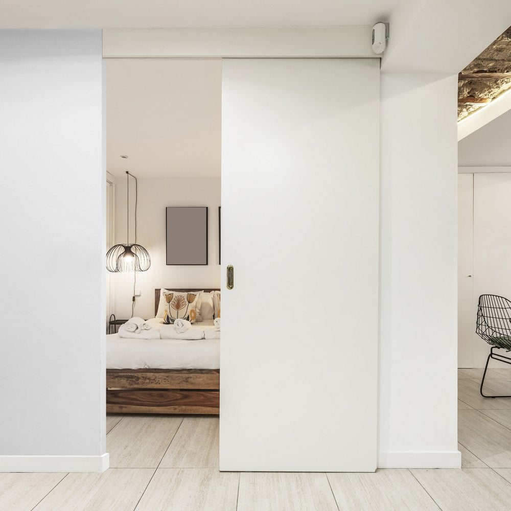 Riel deslizante para puertas corredizas 1441 mm en aluminio hasta 100 kg TEKMAQUINAS - 5