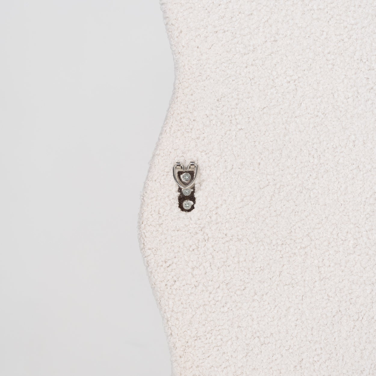 Flamingueo Specchio da Terra Specchio da Parete Lungo Specchio Grande Teddy Ondulato Decorazioni Camera da Letto 160x60x4 cm - 6