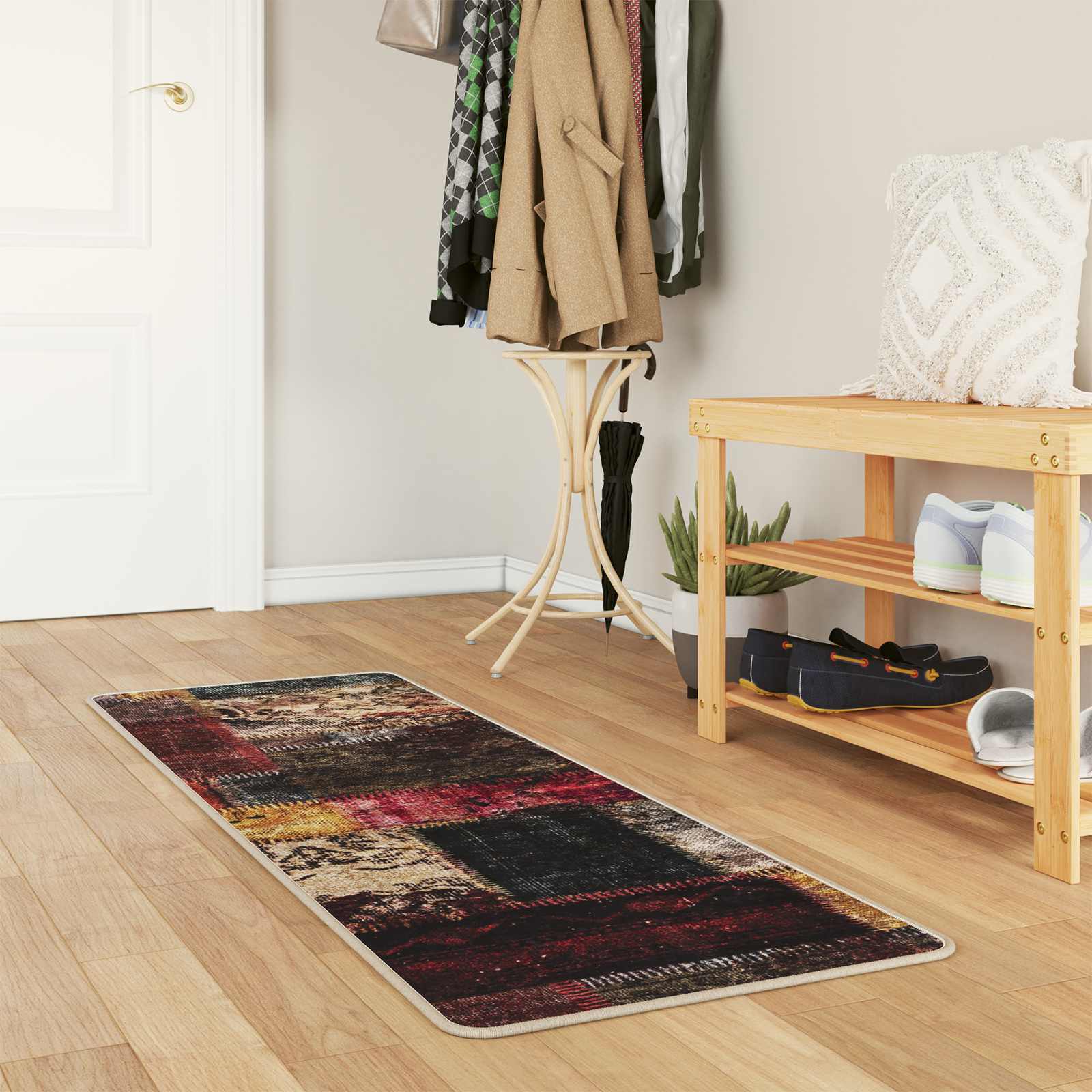 Pasillo de alfombra MARSA Multicolor 50 x 200 cm | Leroy Merlin