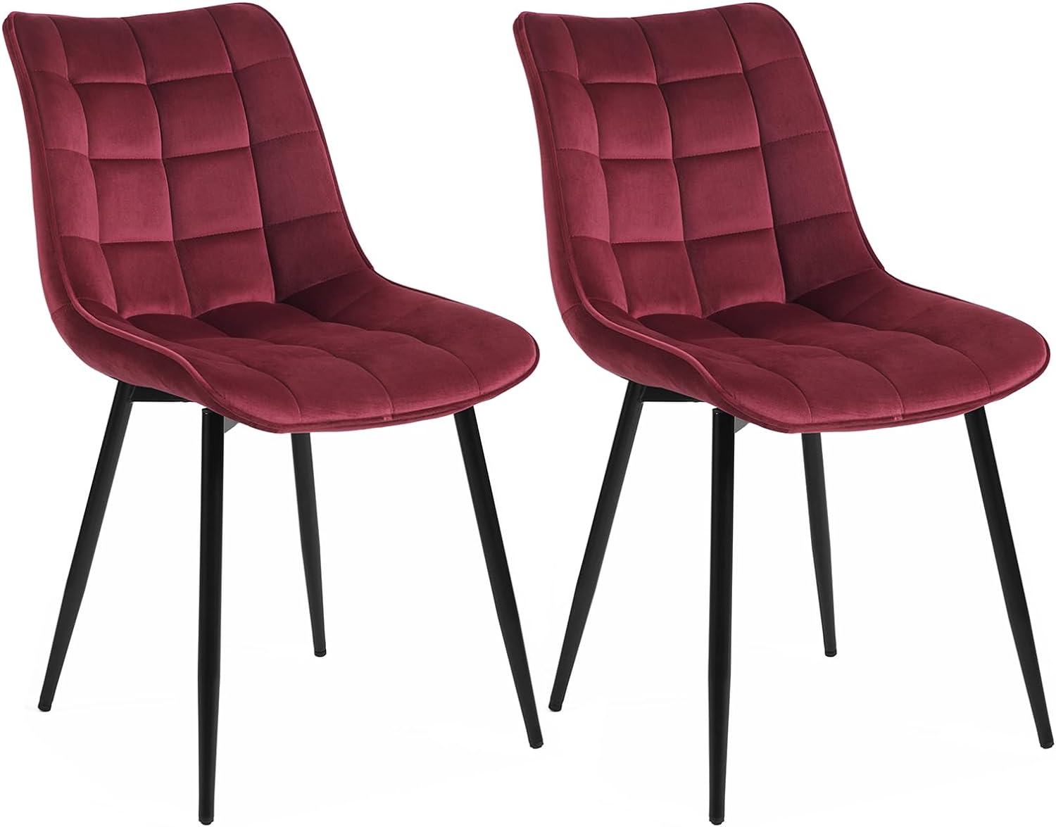 WOLTU Lot de 2 Chaises de salle à manger. Chaise de cuisine scandinaves