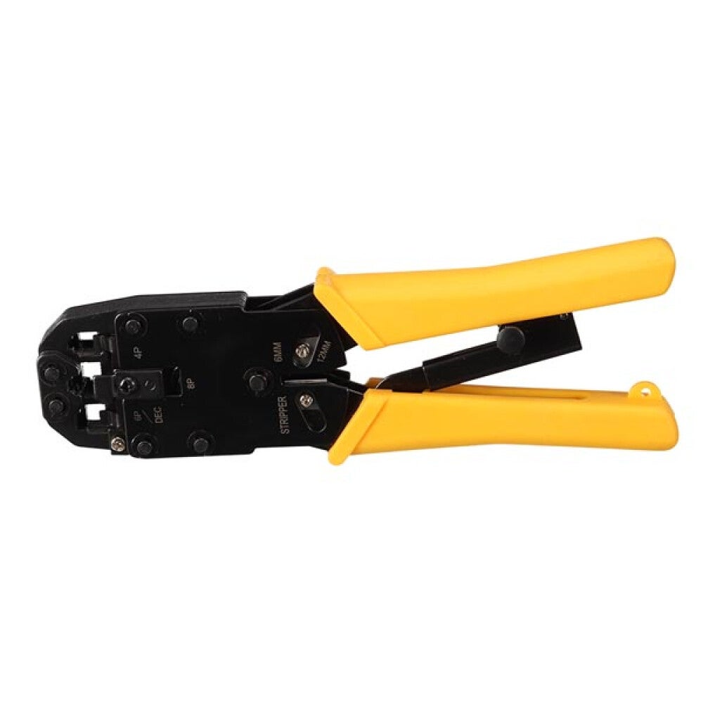 Pince à Sertir Professionnel Câble Réseau LAN Téléphone RJ45 RJ12 RJ11 Testeur 100 Connecteurs Rj45 Cat6 Cat5 Aaano08962